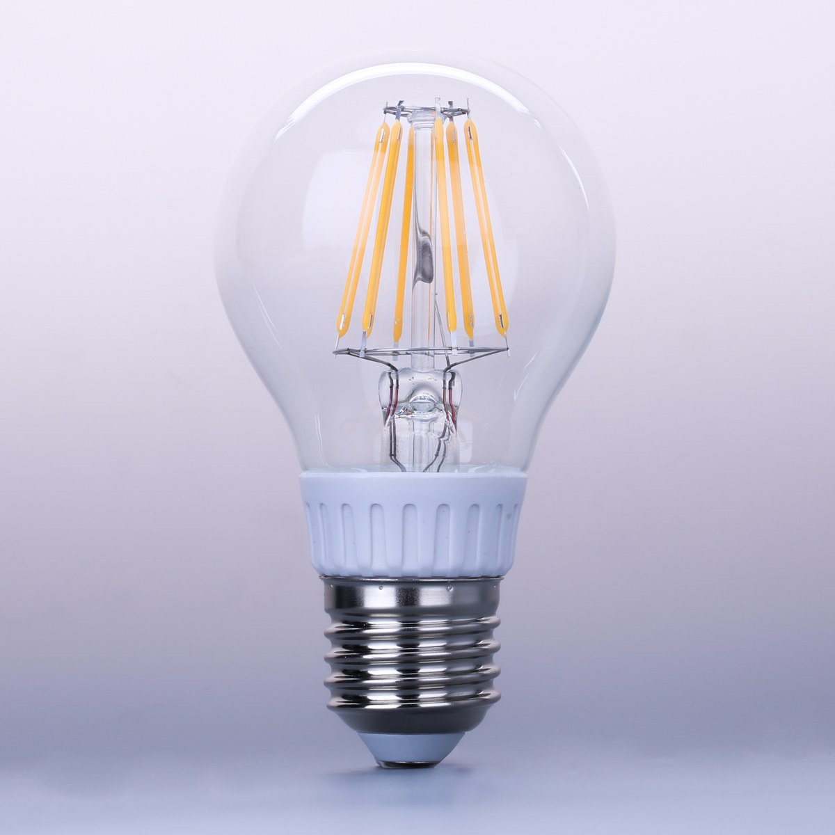 New Lights dimmable A60 LED filament bulb