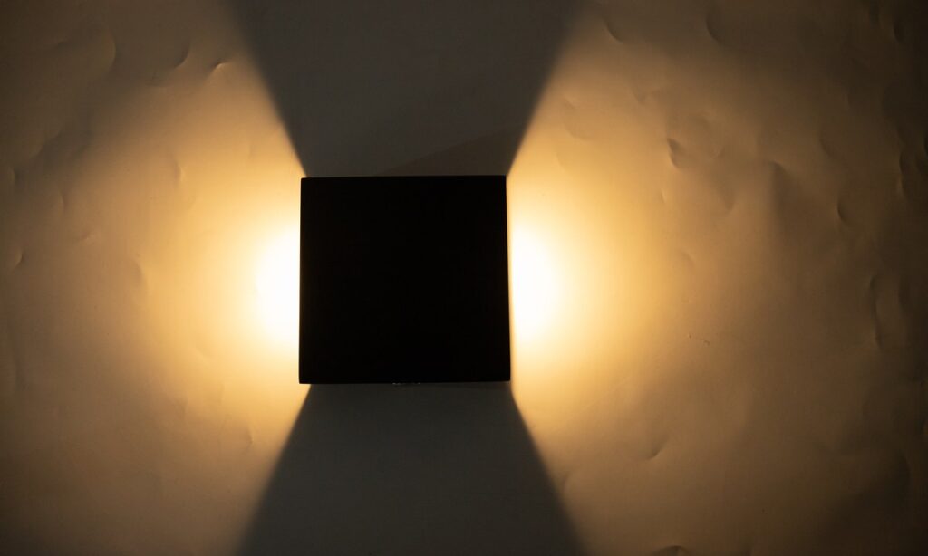 Illuminated New Lights outdoor wall light