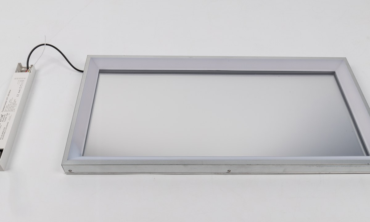P Series artificial skylight panel and external LED driver at New Lights