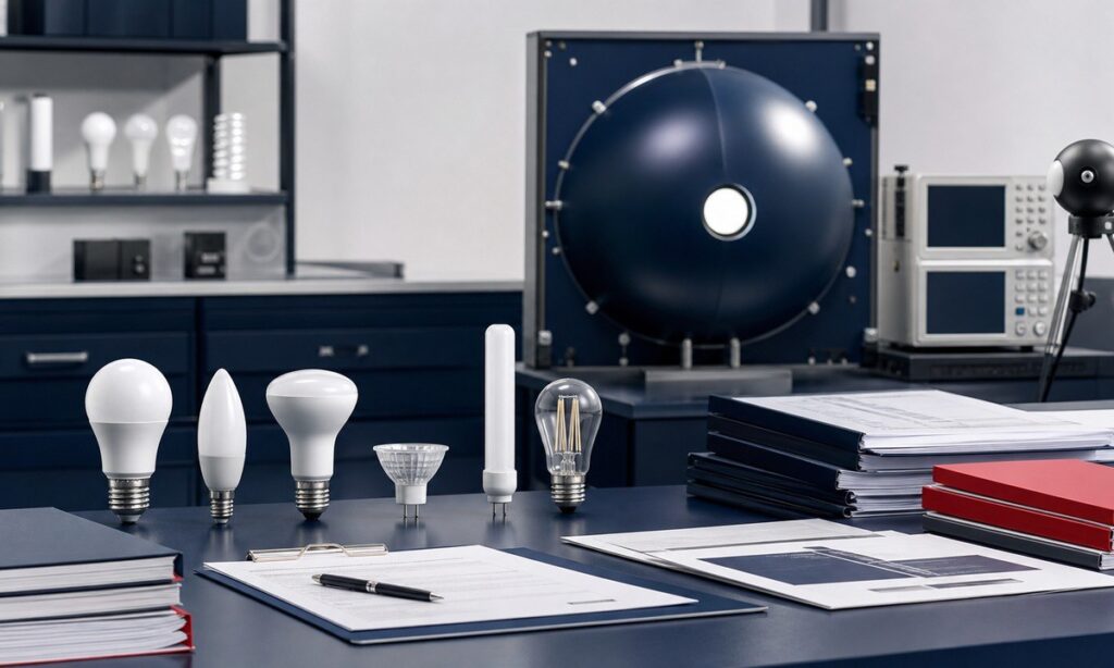 General service lamps and laboratory documentation