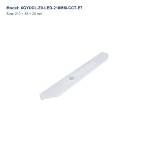 XGYUCL-Z0-LED-210MM-CCT-E7 rechargeable magnetic sensor light bar, 210 × 38 × 23 mm